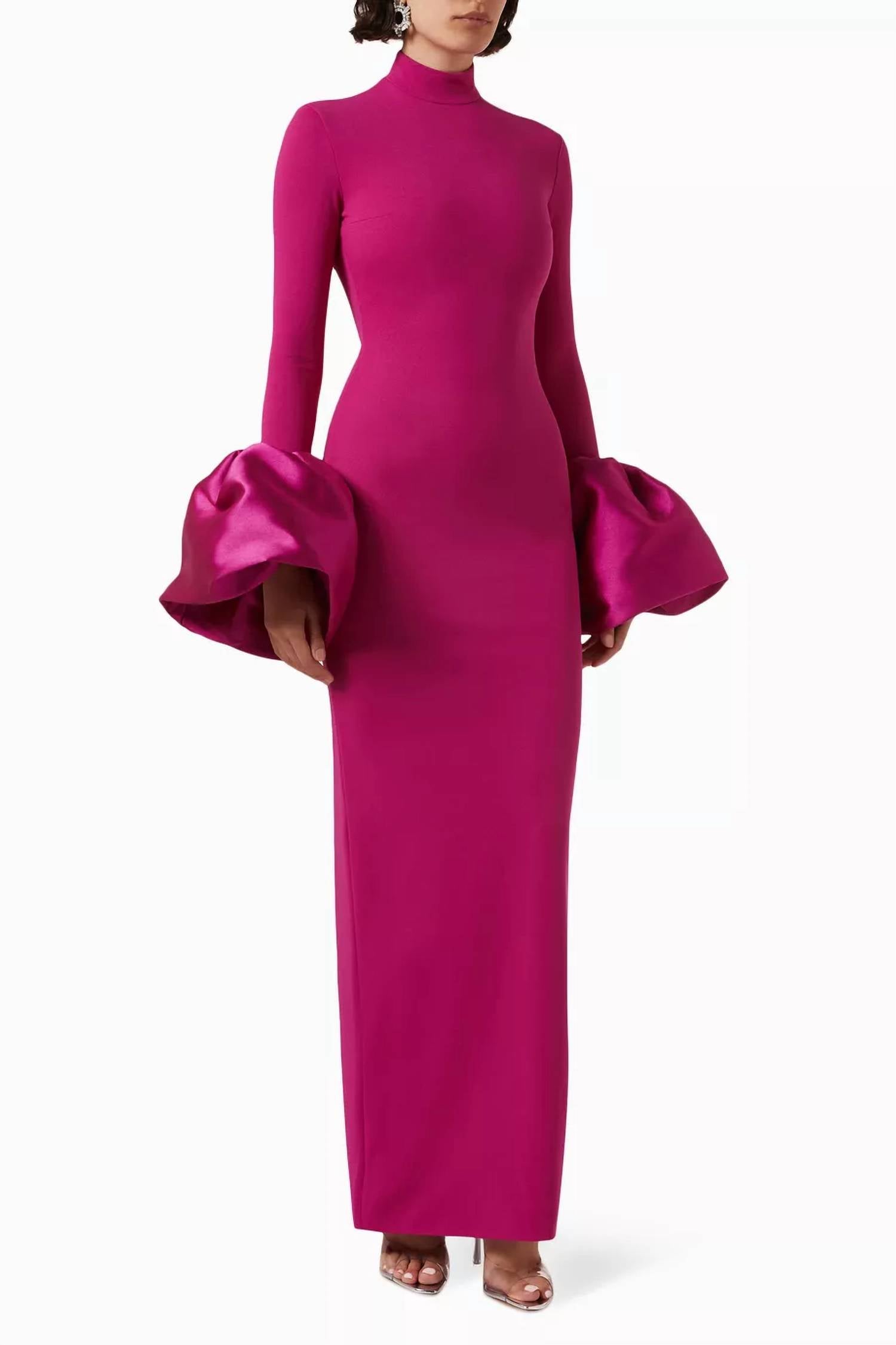 Solace London - Viviana Long Sleeve Maxi Dress