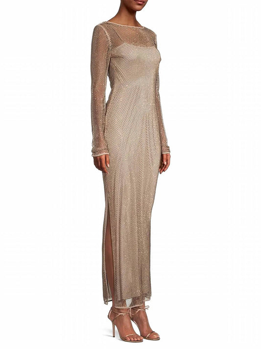 Ramy Brook - Lulu Studded Mesh Maxi Dress