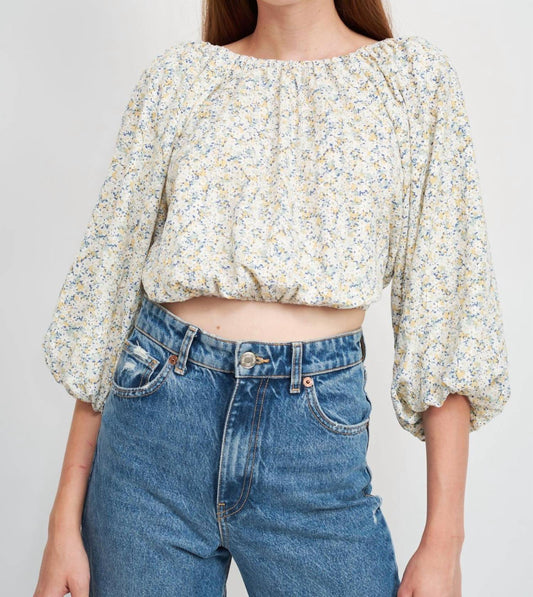 En Saison - Orielle Floral Top