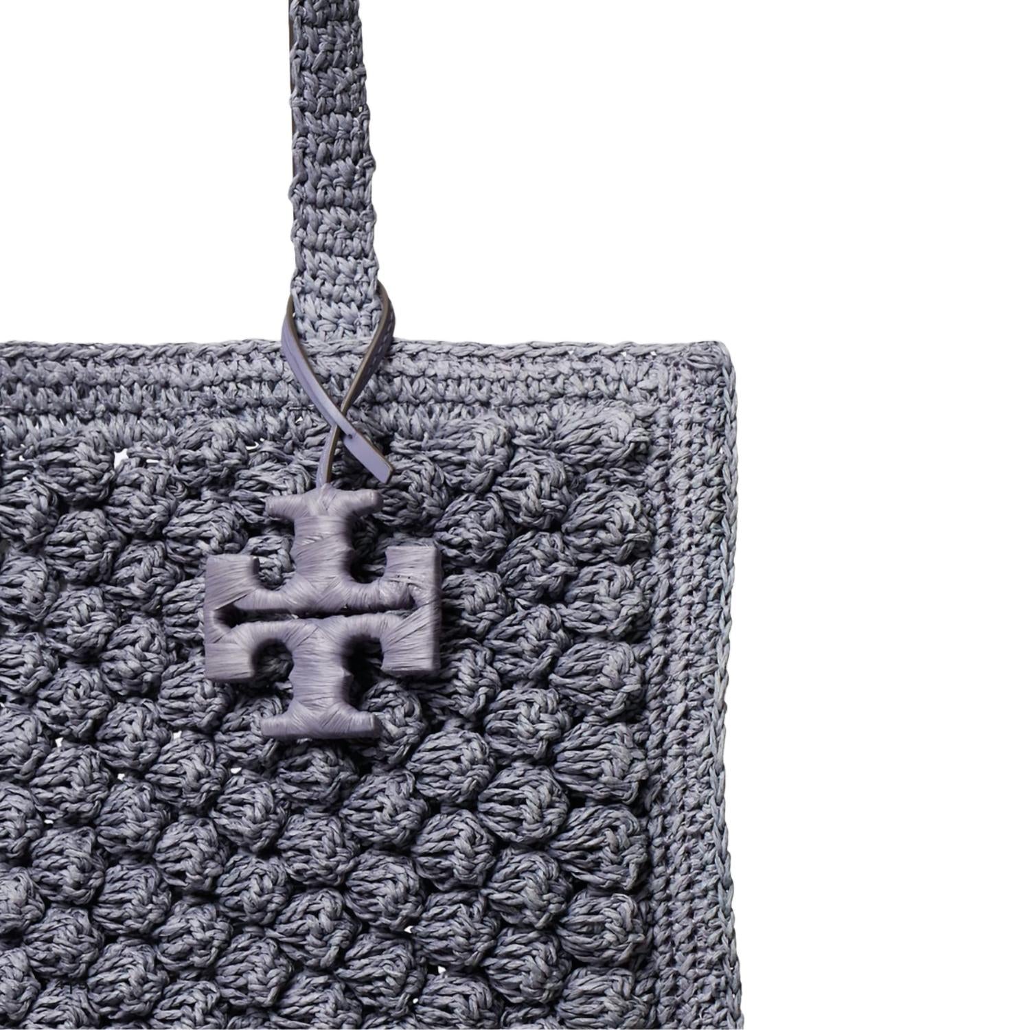 Tory Burch - Ella Hand-Crocheted Popcorn Stitch Small Tote