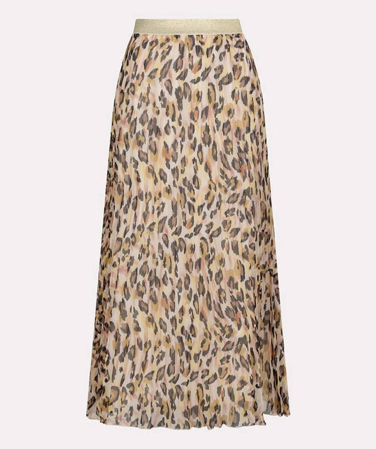 Esqualo - Animal print skirt