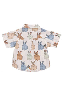 Pink Chicken - Kid's Jack Easter Bunnies Short Sleeve Shirt