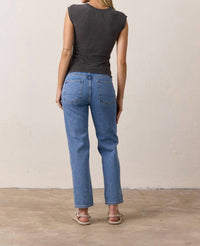 Nsf - Owen Mid Rise Slouchy Straight Jean