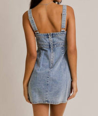 Lelis - Game Time Denim Mini Dress