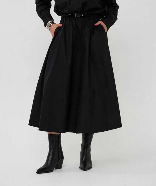 Esqualo - Poplin Maxi Skirt