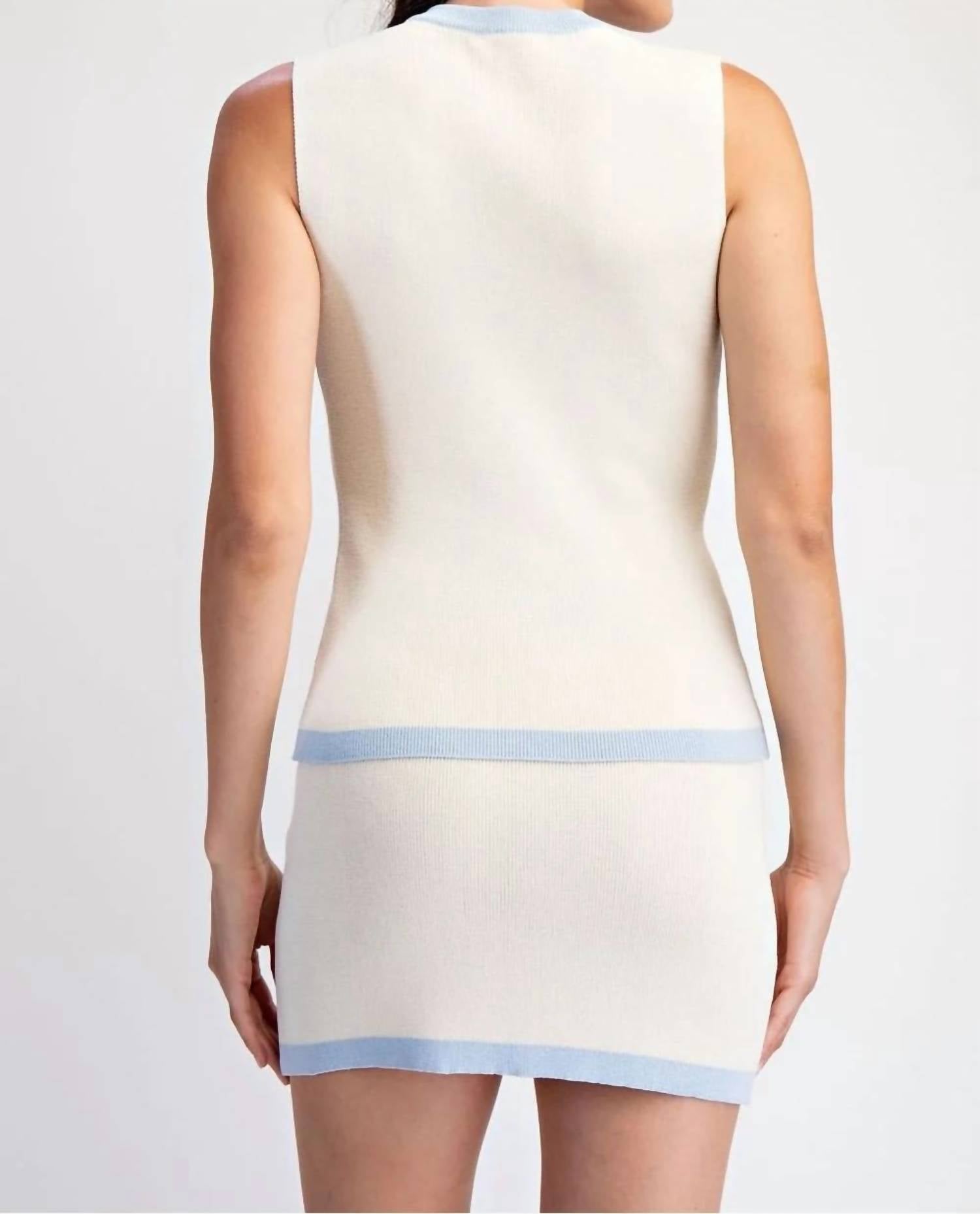 Edit By Nine - Indie Sleeveless Sweater
