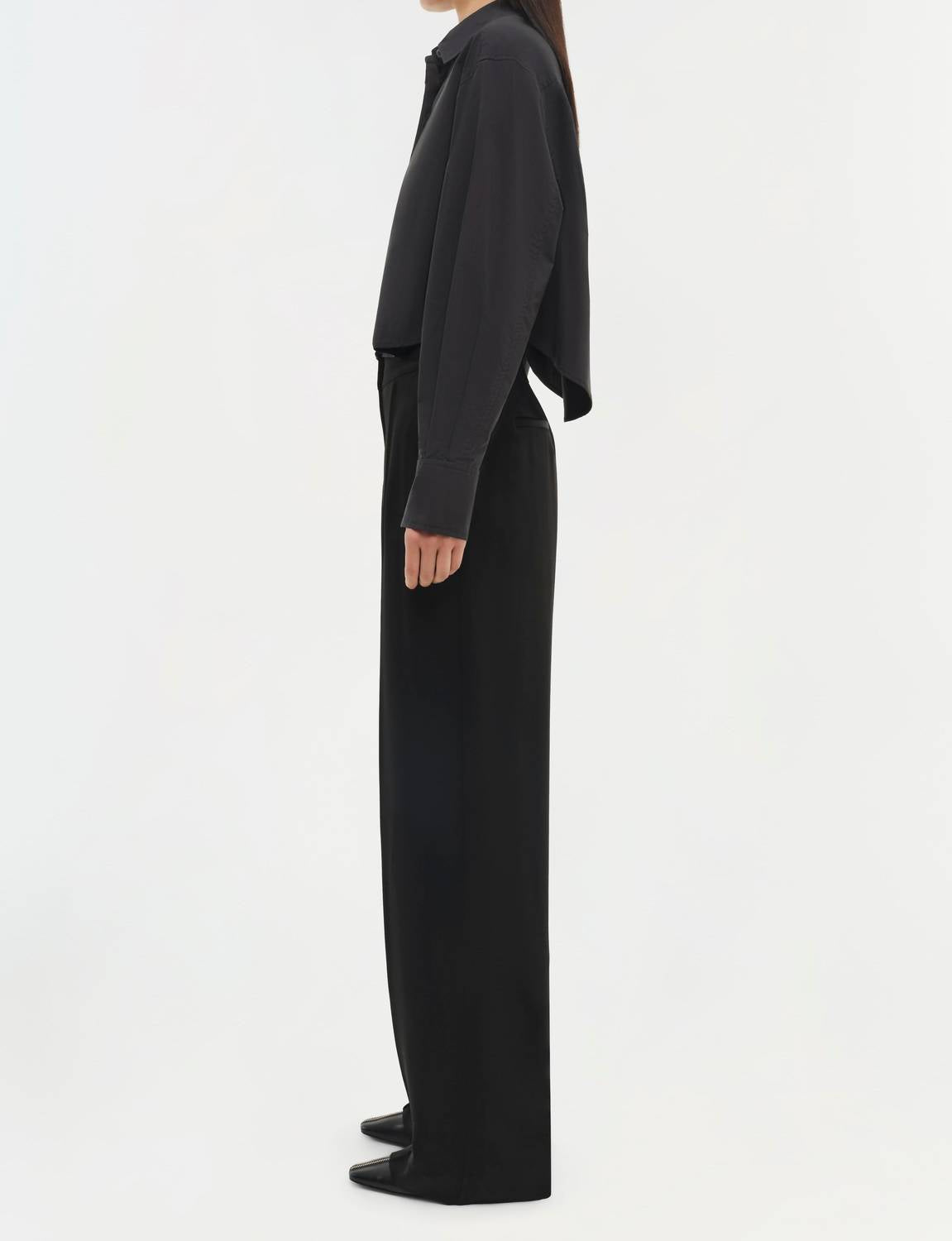 Jonathan Simkhai - Renata Embellished Cropped Shirt