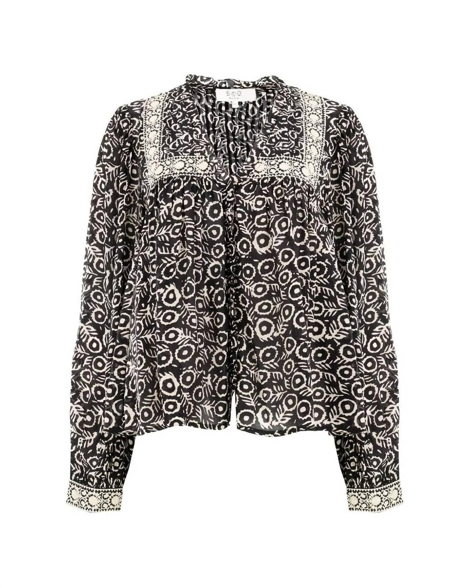 Sea - Emmeline Print Blouse