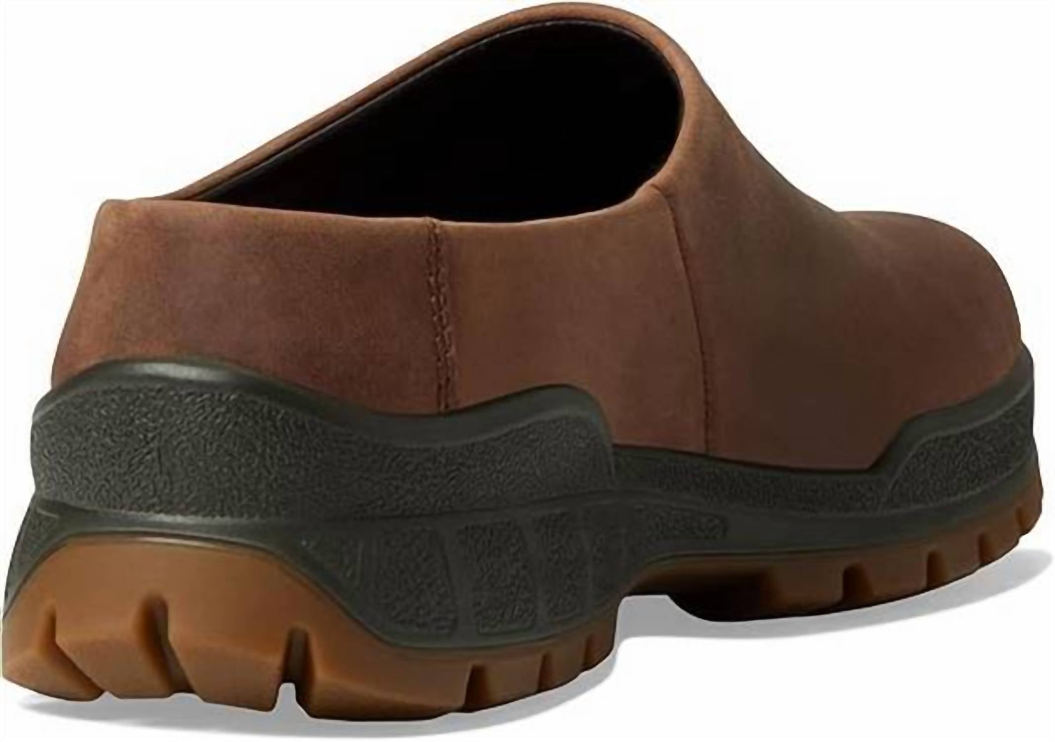 ECCO Men's Track 25 Clog in cocoa brown - men's loafer - alternate view