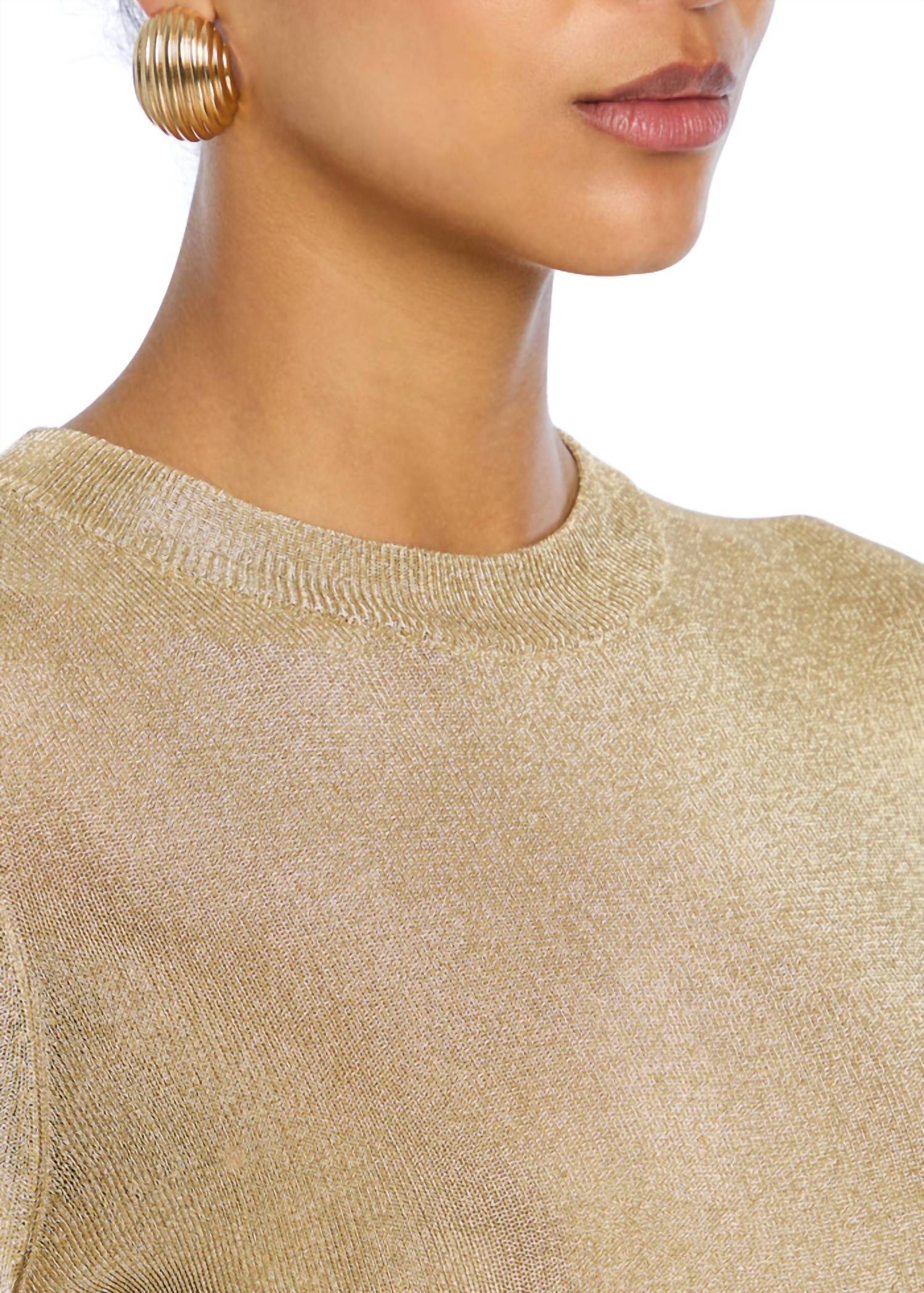 Ser.O.Ya - Ines Metallic Knit Top