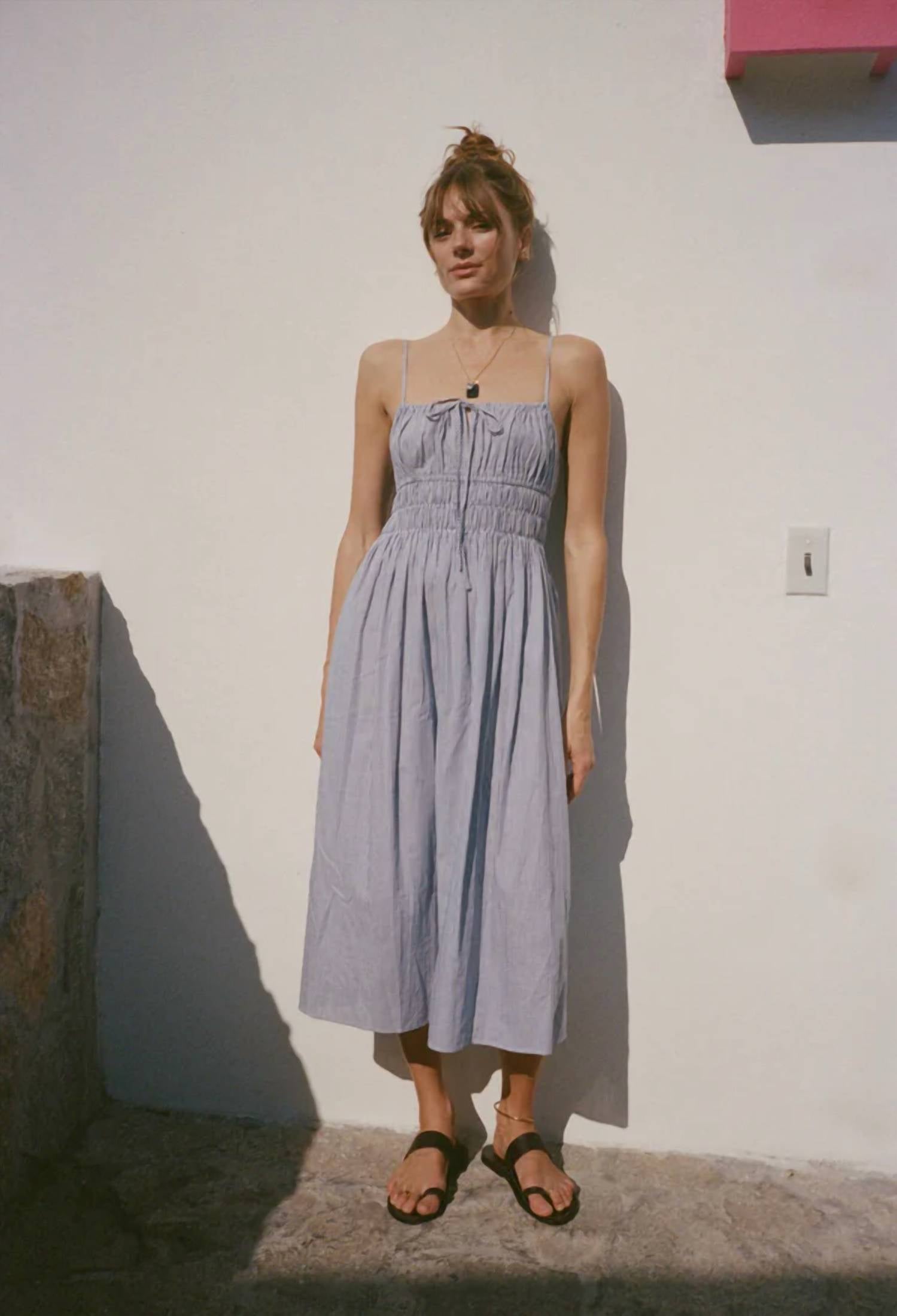 Ciao Lucia - Gabriela Striped Midi Dress