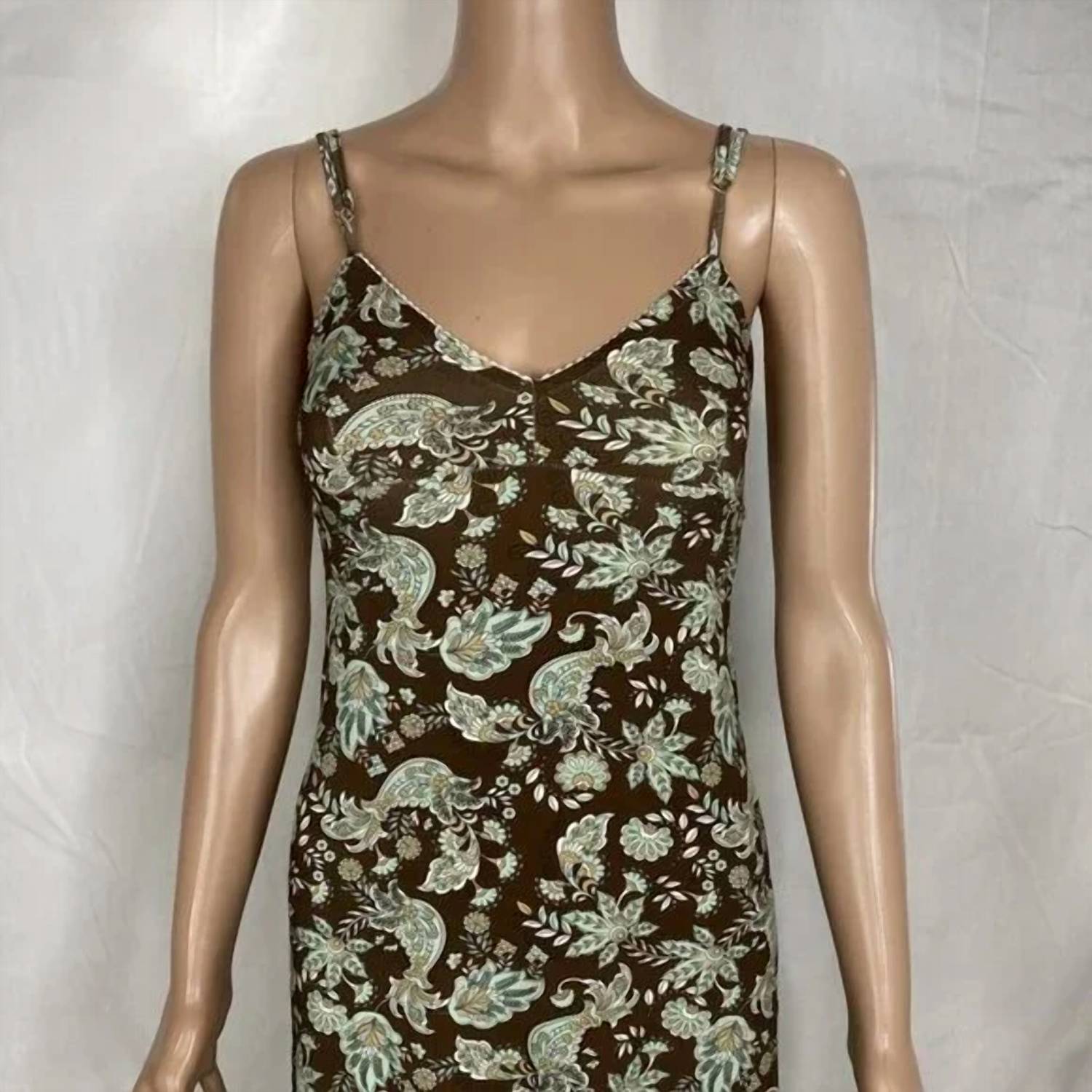 Alessia Zamattio - Women's V-neck Jersey Slip Dress