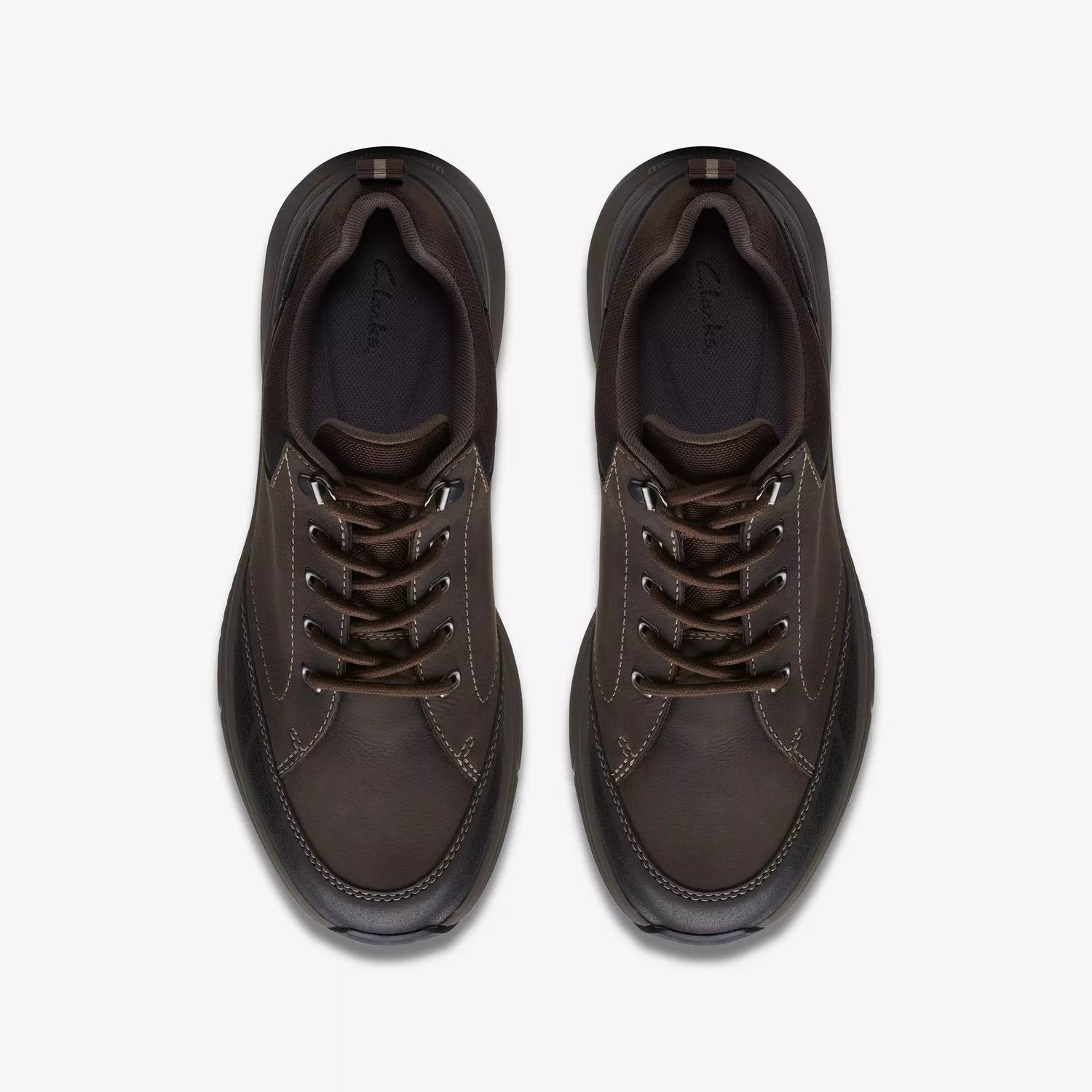 Clarks Men's Wave 2.0 Vibe Shoes in dark brown - men's sneaker - view 5