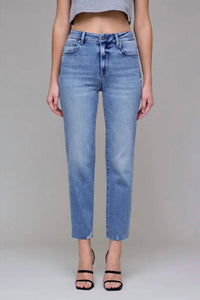 Hidden - Tracey-hirise Relax Crop Jean