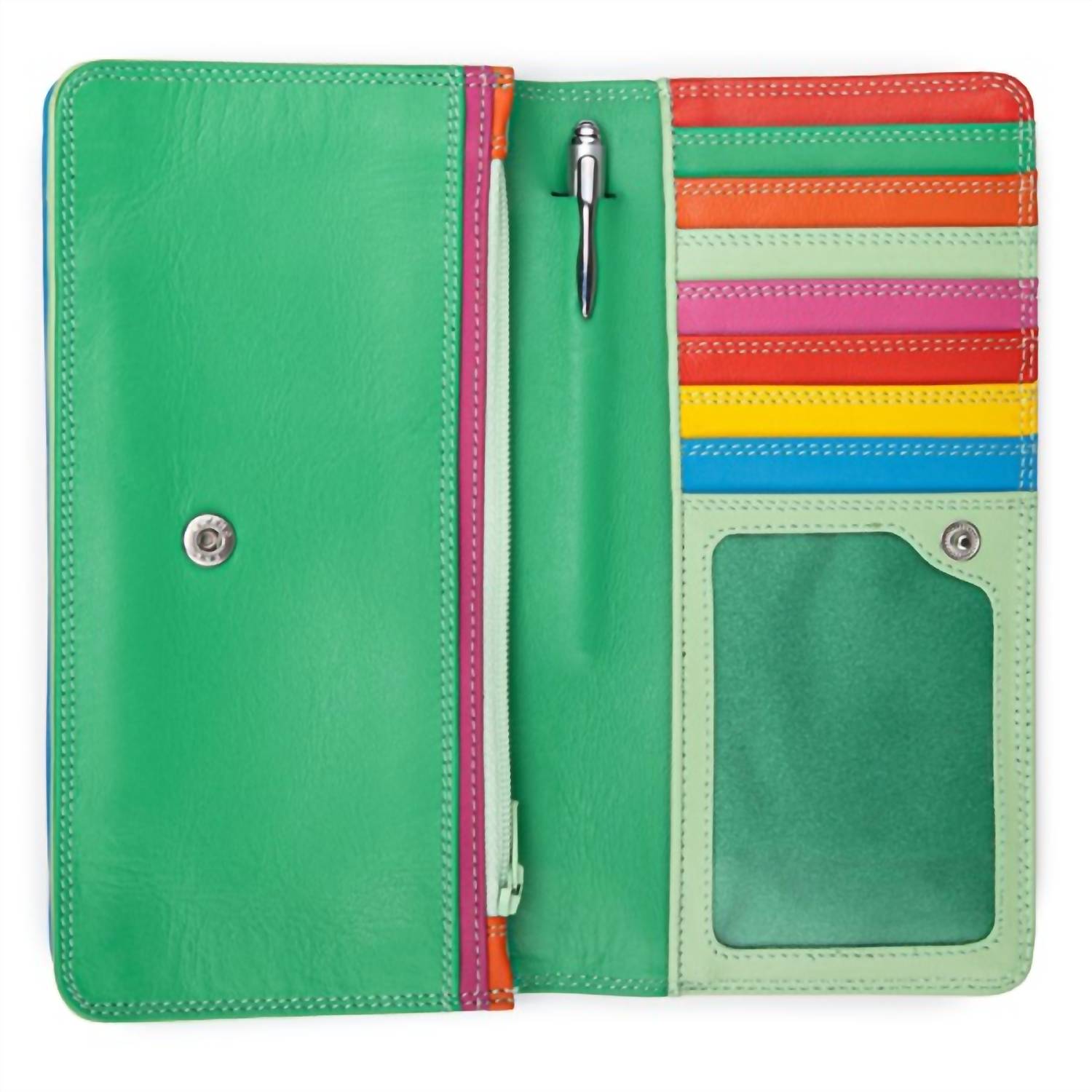 Mywalit Medium Matinee Wallet in sicily - women's bag - detail view