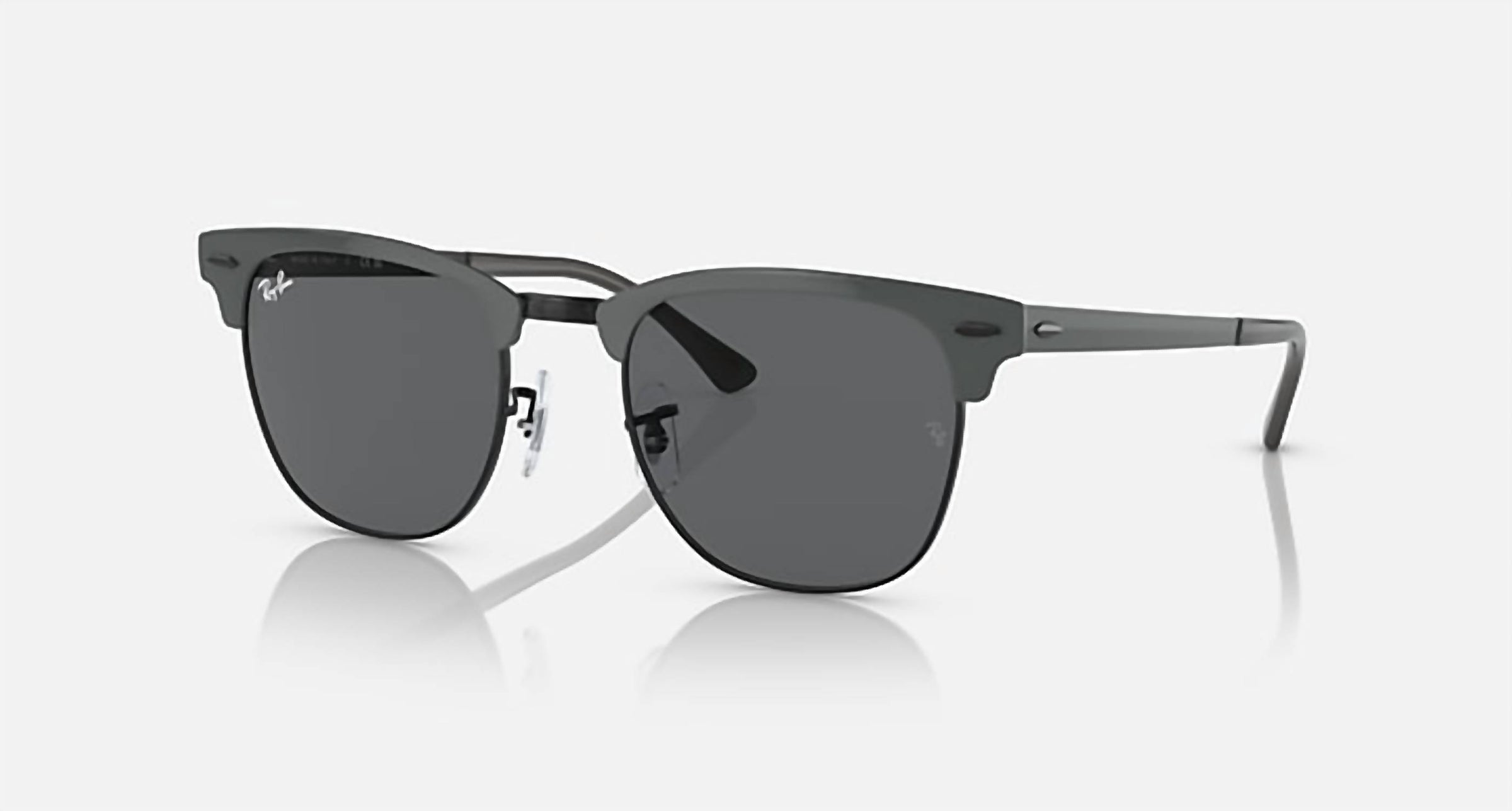 Ray Ban - Clubmaster Metal Non Polarized Sunglasses Rb3716 9256b1