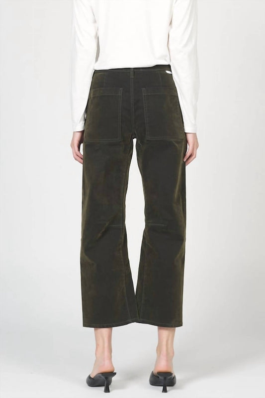 Dear John Denim - Lasso Velvet Coated Barrel Leg Denim Jeans