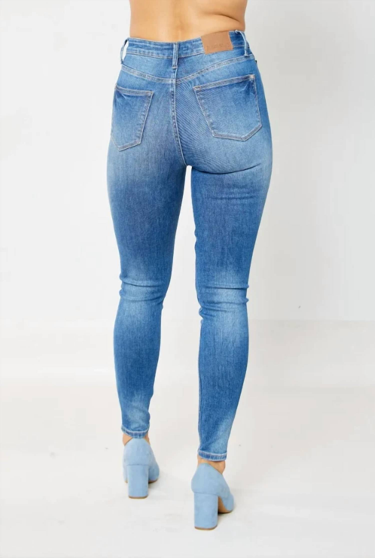 Judy Blue - Women's Greeley Tummy Control Skinny Denim Jeans