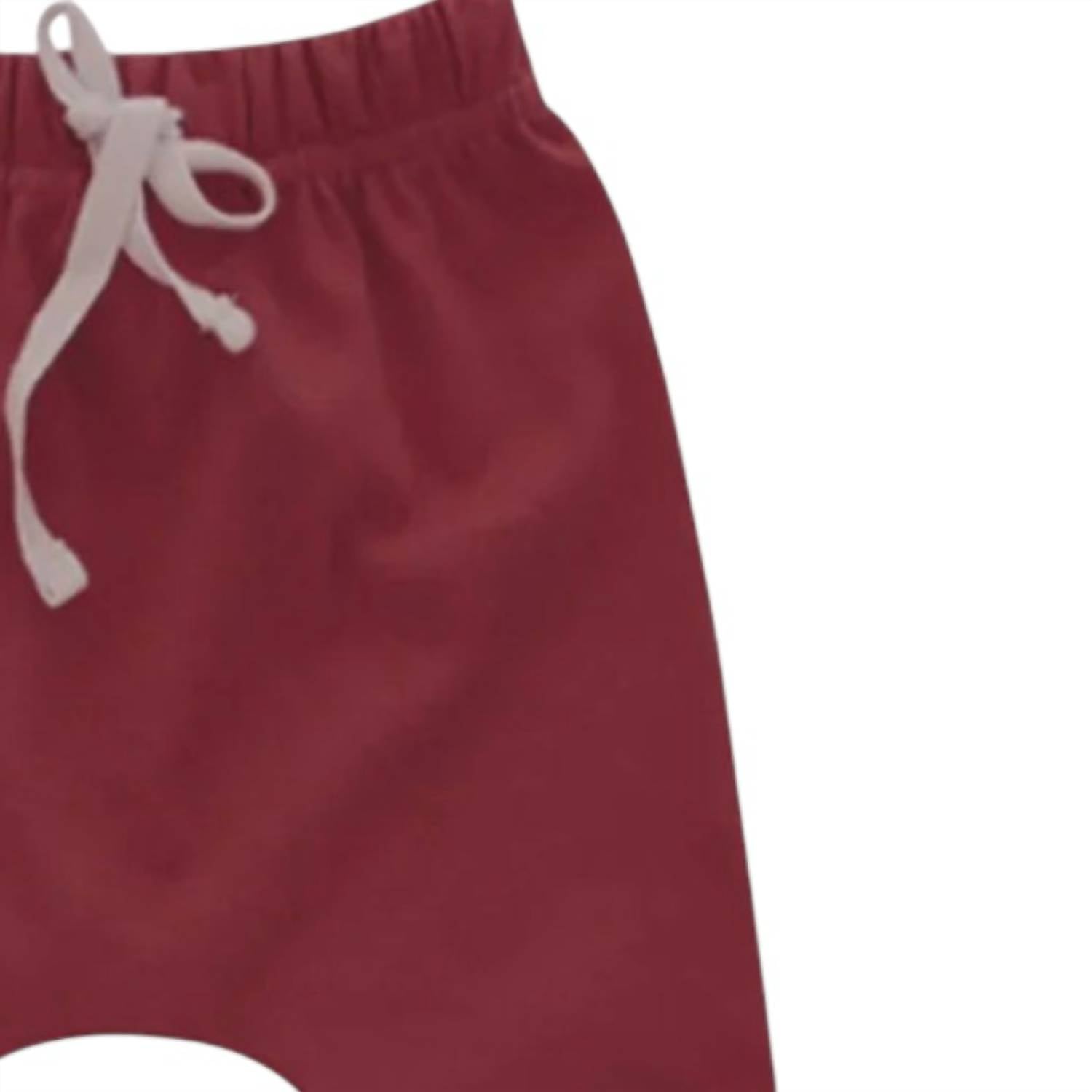 Emerson And Friends - Boy's Merlot Cotton Joggers