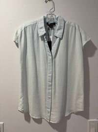 Renuar Women's Cap Sleeve Top in bleach - women's shirt