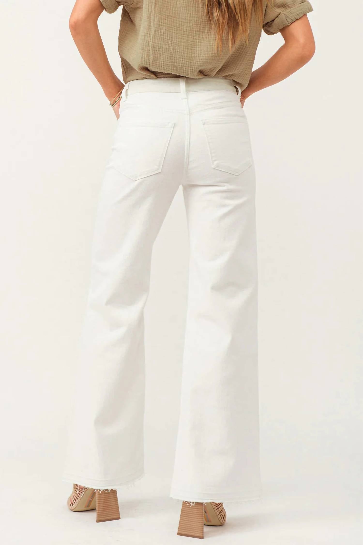 Dear John Denim - Fiona Novelty Wide Leg Jeans