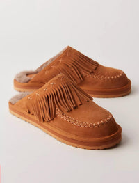 Free People - Women's Fallon Fringe Mules