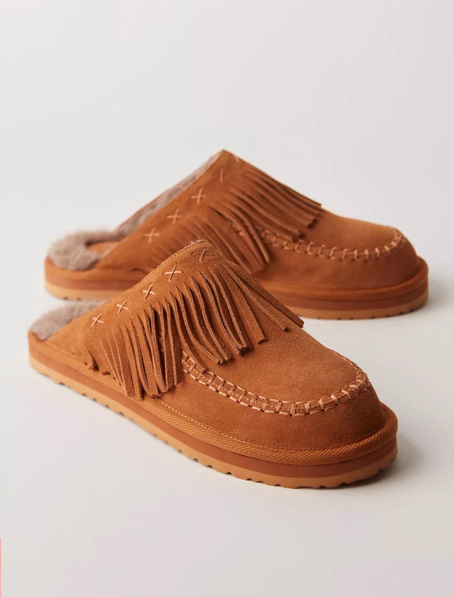Free People - Women's Fallon Fringe Mules