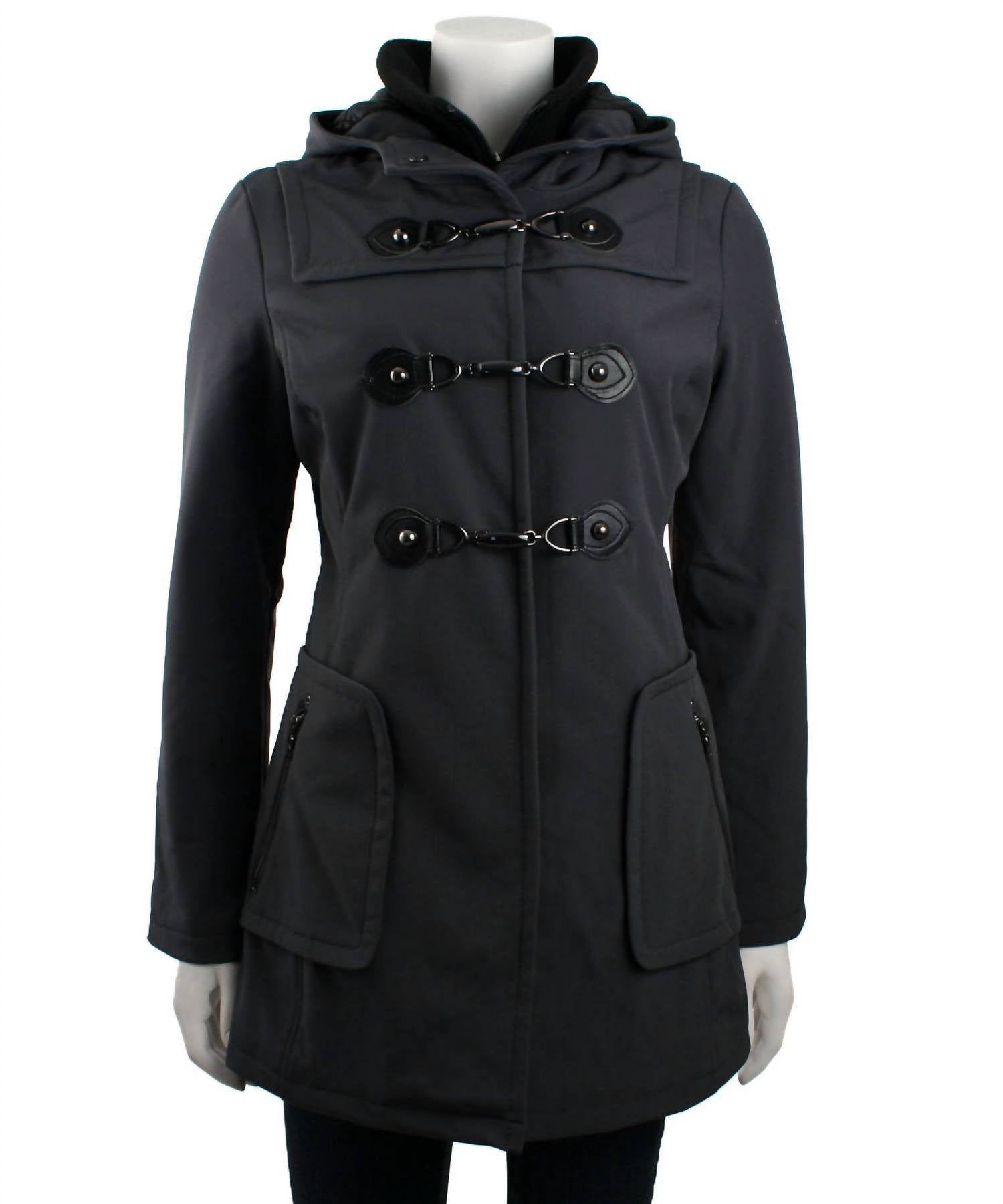 Mo-Ka - Soft-shell Toggle Hooded Coat