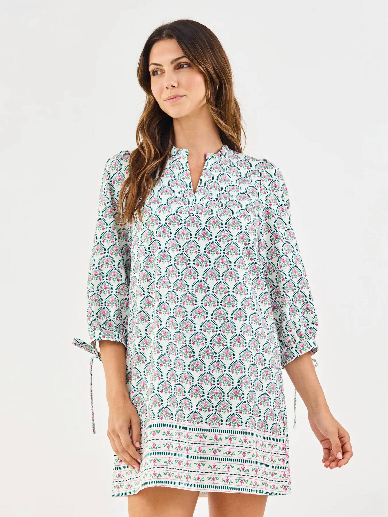 Mary Square - Lainey Seersucker Dress