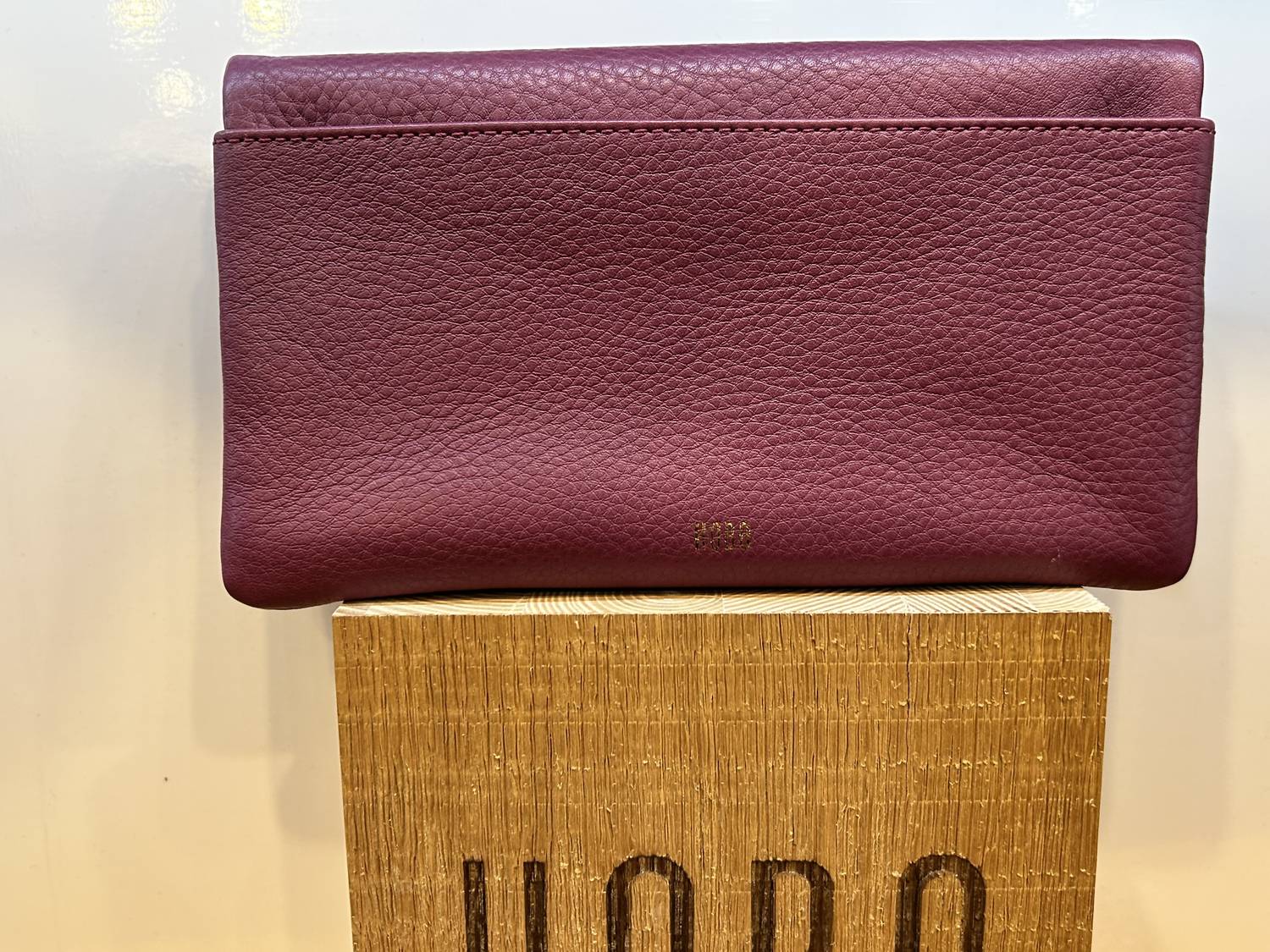Hobo - lumen continental pebble grain wallet