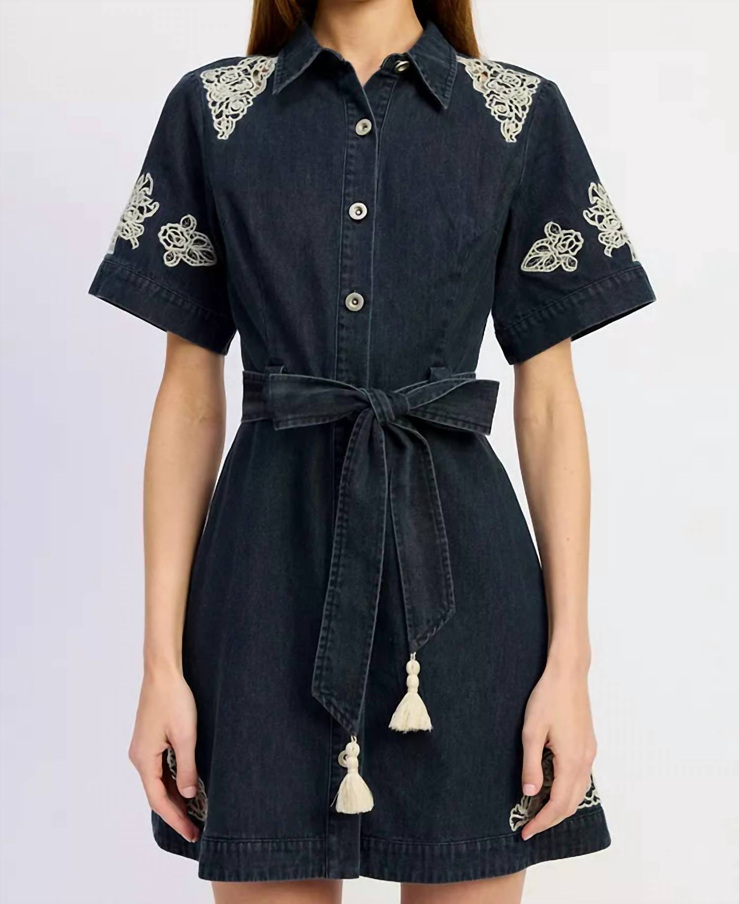 En Saison - Natalia Mini Denim Dress