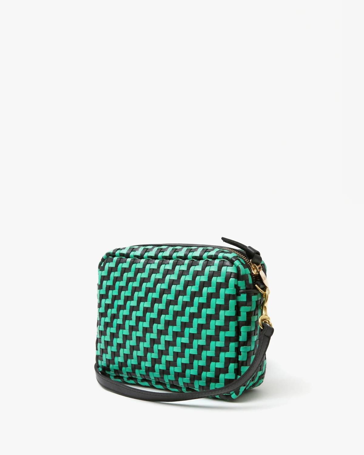 Clare V. - Women's Midi Sac Woven Zig Zag Bag