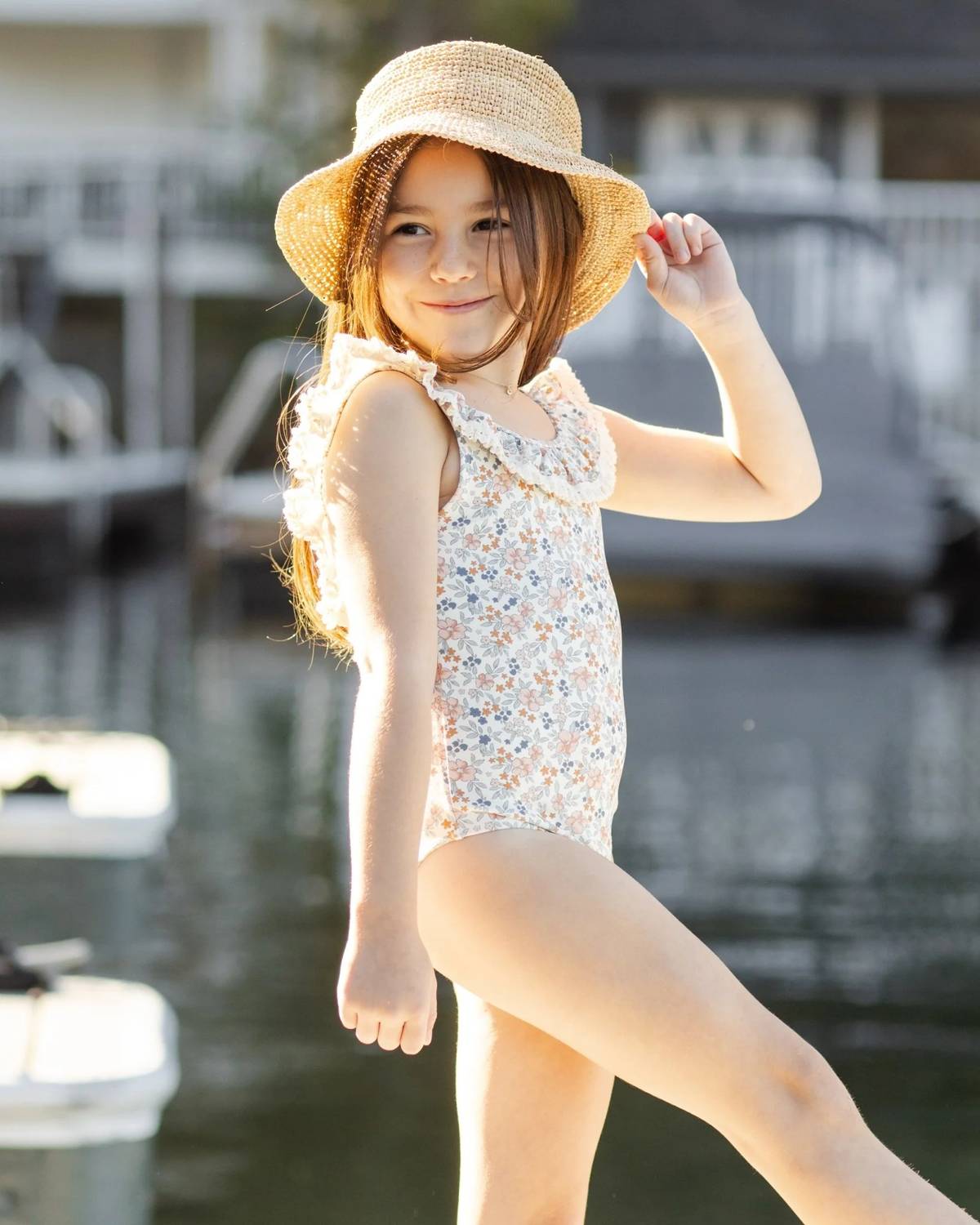 Rylee + Cru - Girl's Margaret One-piece