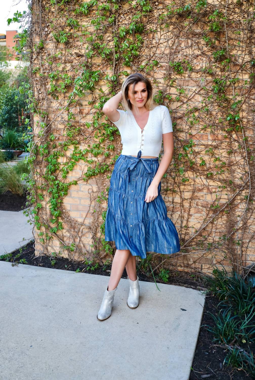 Current Air - Dolly Would Midi Skirt
