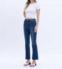 Vervet By Flying Monkey - Women's Rhae Lovervet Tummy Control Kick Flare Jeans