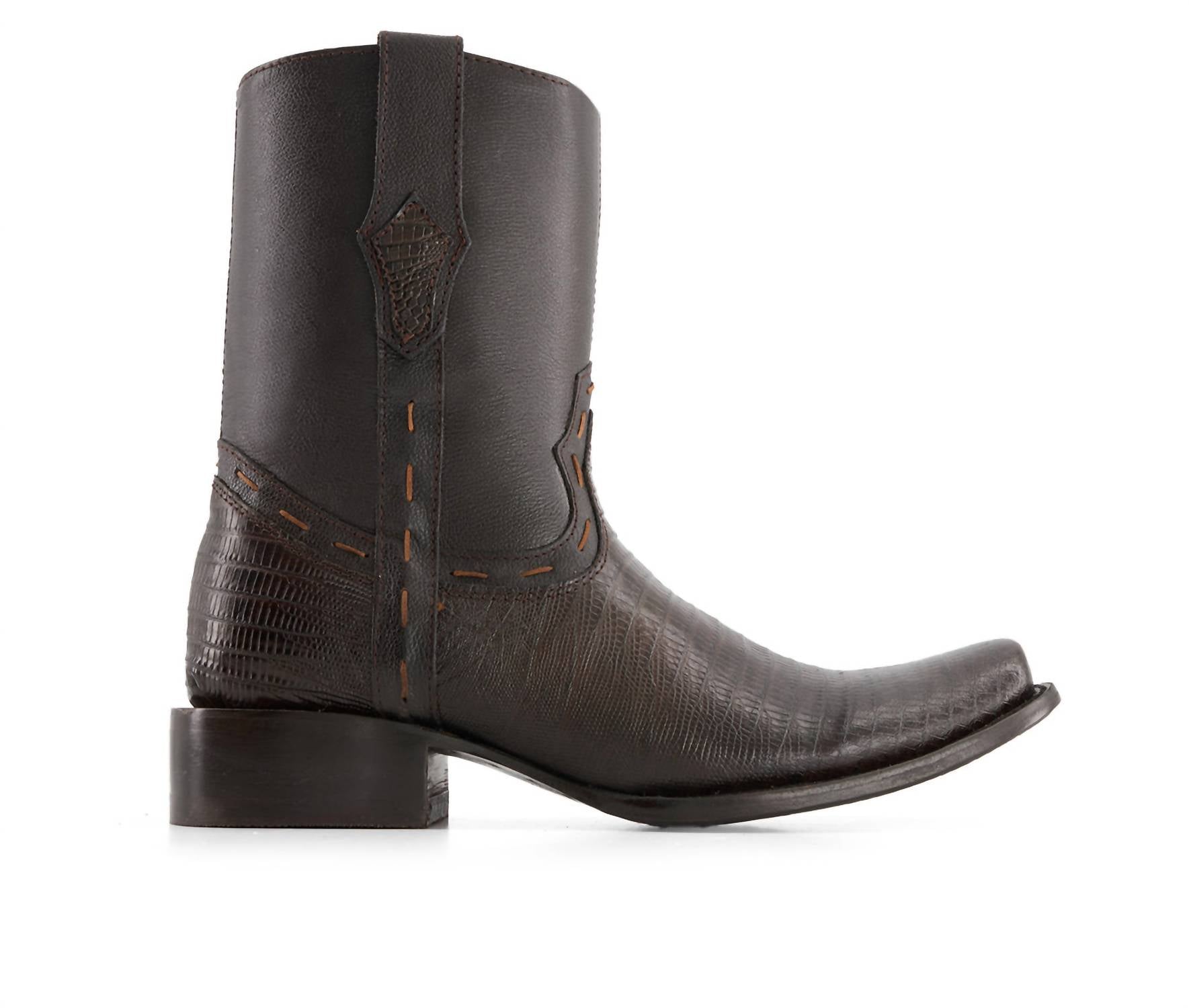 Forastero - Men's Square Toe Leather Cowboy Boots