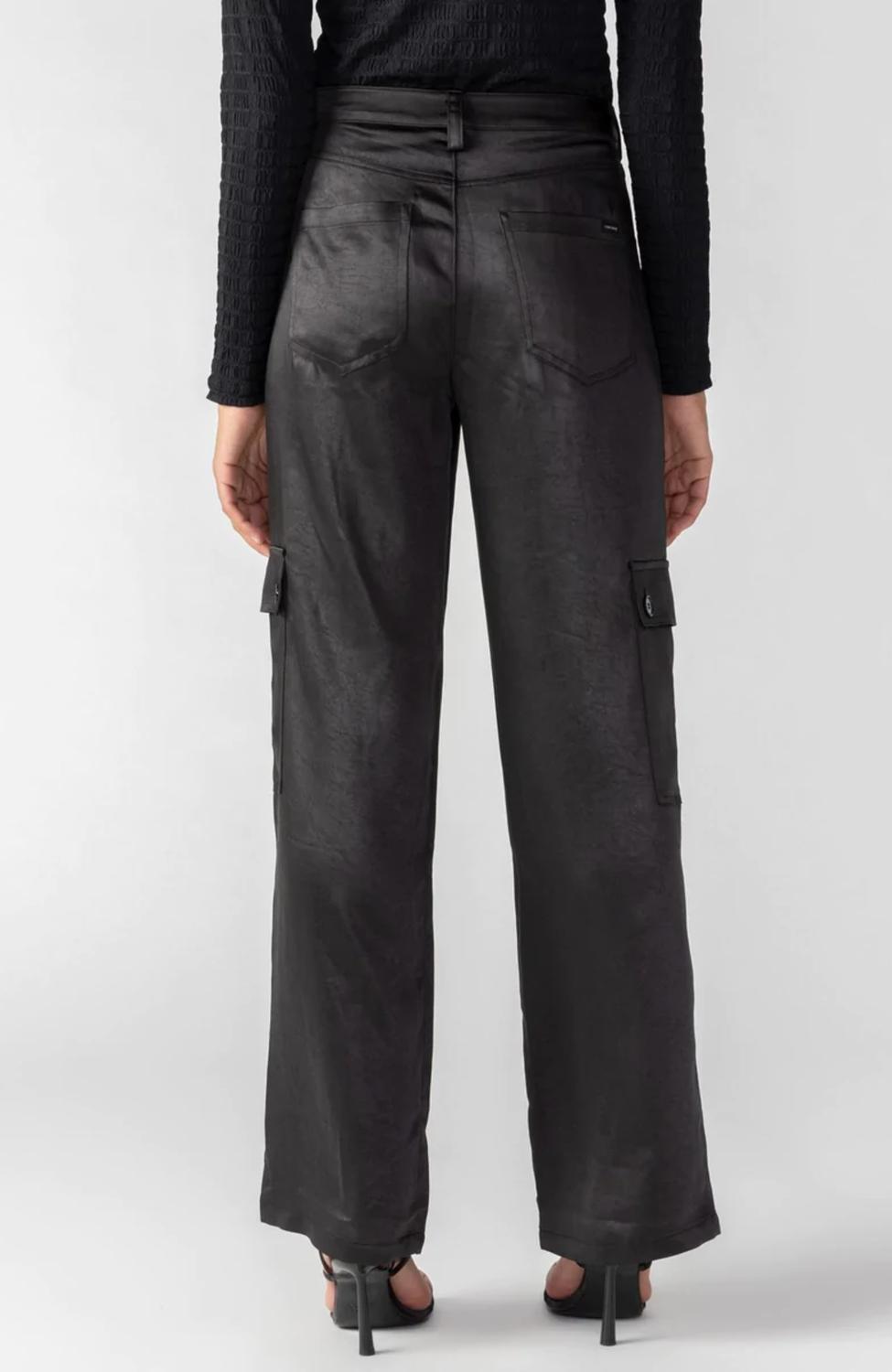 Sanctuary - Women's Satin Ava Cargo Pants