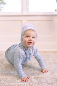 Mi Lucero - Baby's Diamond Fair Isle Jogger Set
