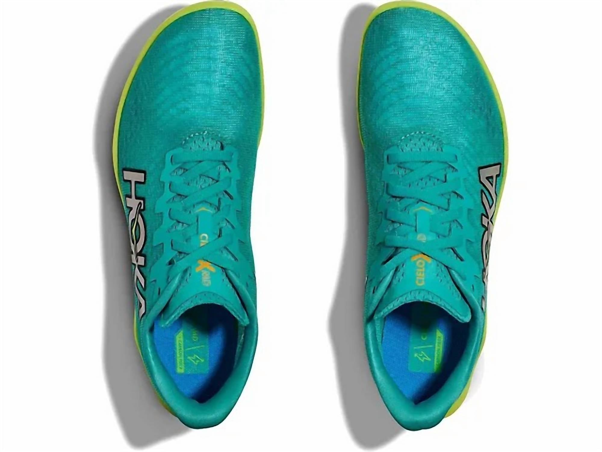 Hoka Men's U Cielo X 2 Md Shoes in aqua blue - men's shoe - alternate view