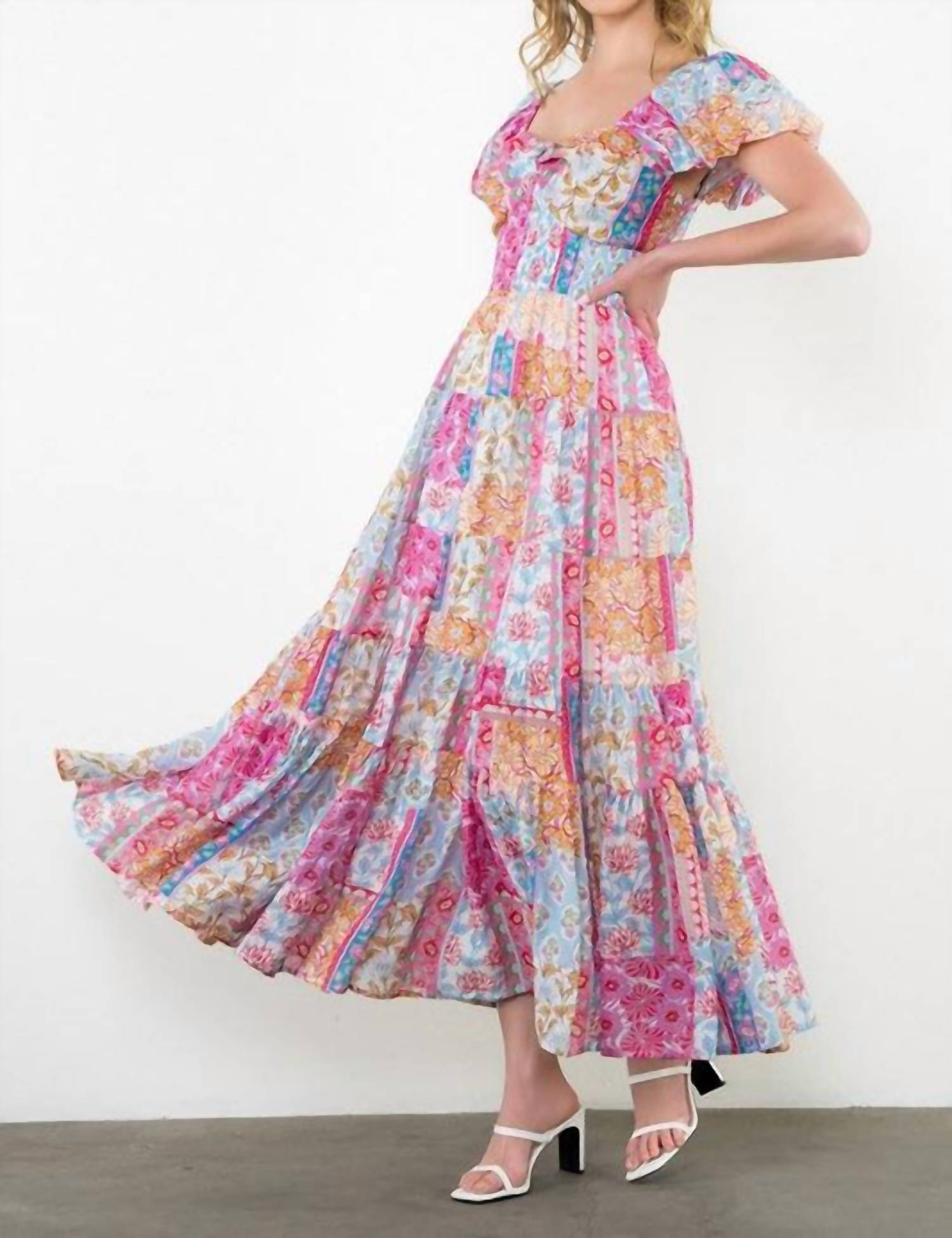 Thml - Printed Tiered Dress