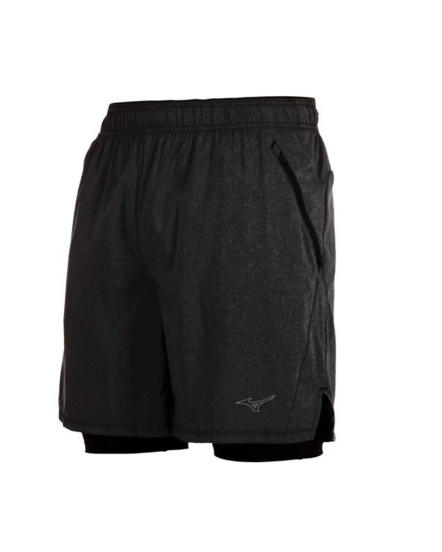 Mizuno - Men's Alpha Eco 7" 2-n-1 Running Short