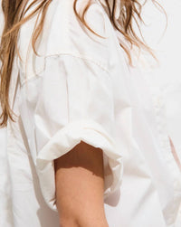 All Three - Aisla Short Sleeve Button Down Top