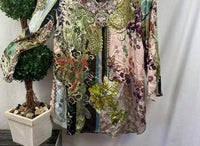 John Mark - French Market Embellished Tunic Top