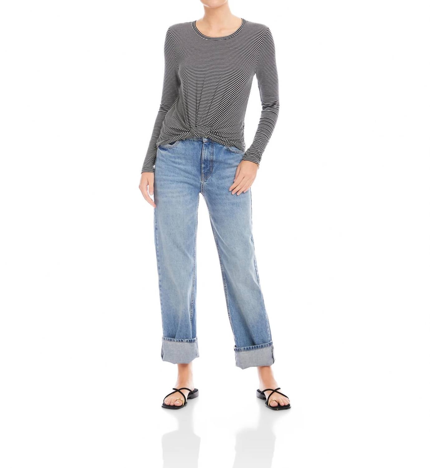 Fifteen Twenty - Cecy Gathered Knot Top