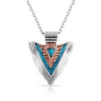 Montana Silversmiths - Women's Inner Light Arrowhead Necklace