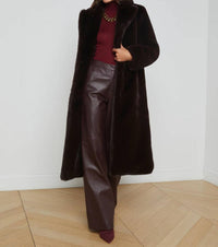 L'Agence - Lizbeth Faux Fur Jacket