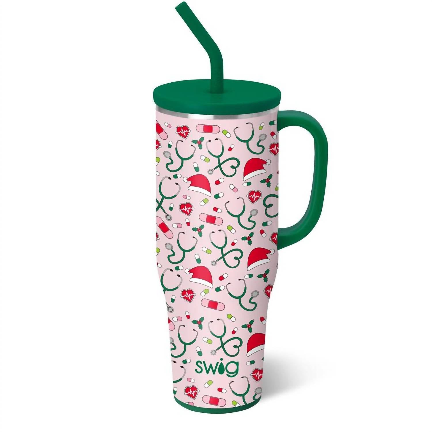 Swig Life - Santa's Scrubs Mega Mug - 40oz