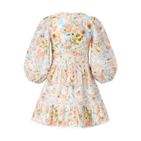 Marlo - Daphne Embroidered Long Sleeve Dress