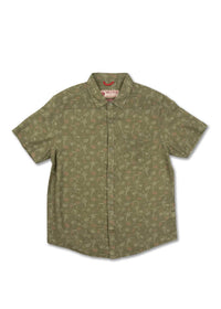 Iron & Resin Men's California Shirt in olive - men's shirt