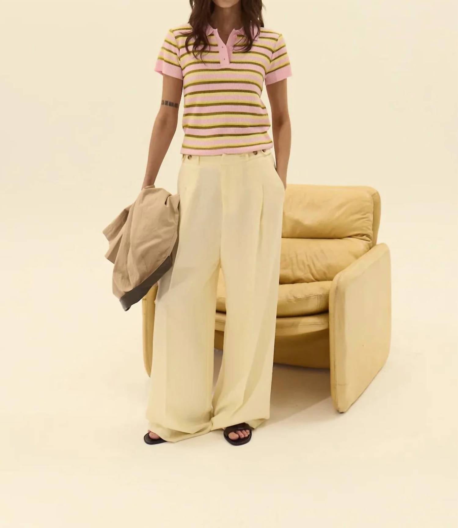 Deluc - Levanzo Knit Polo Top